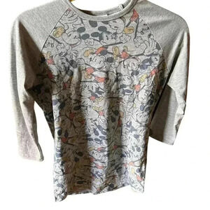 Lularoe XXS Disney Randy T . Baseball style. Mickey Mouse . Unisex . NWT